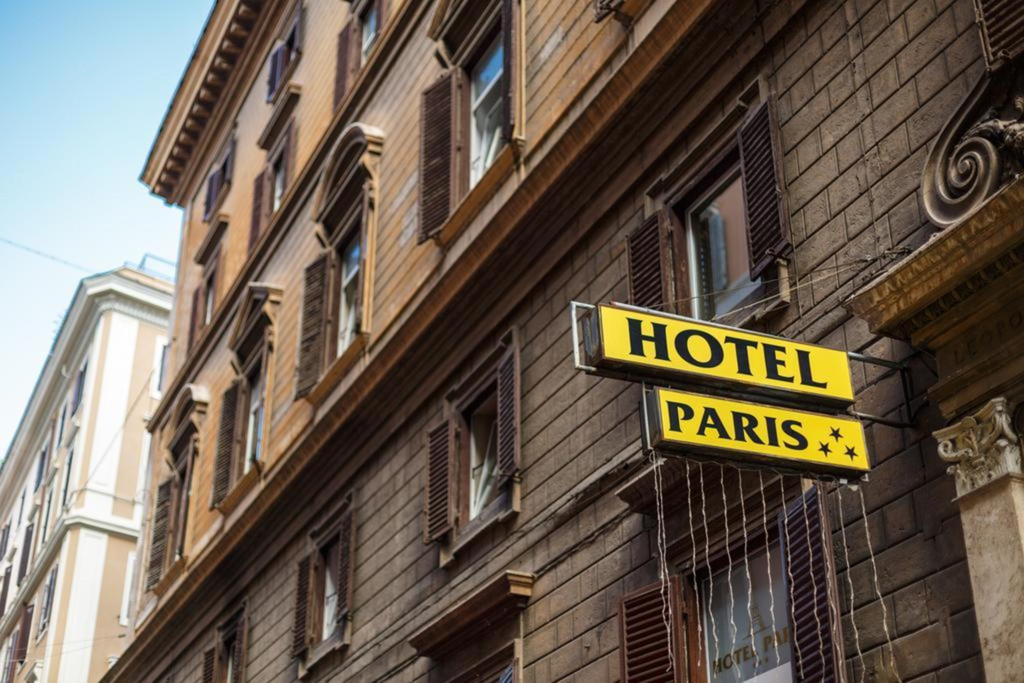 Hotel Paris Ρώμη Εξωτερικό φωτογραφία