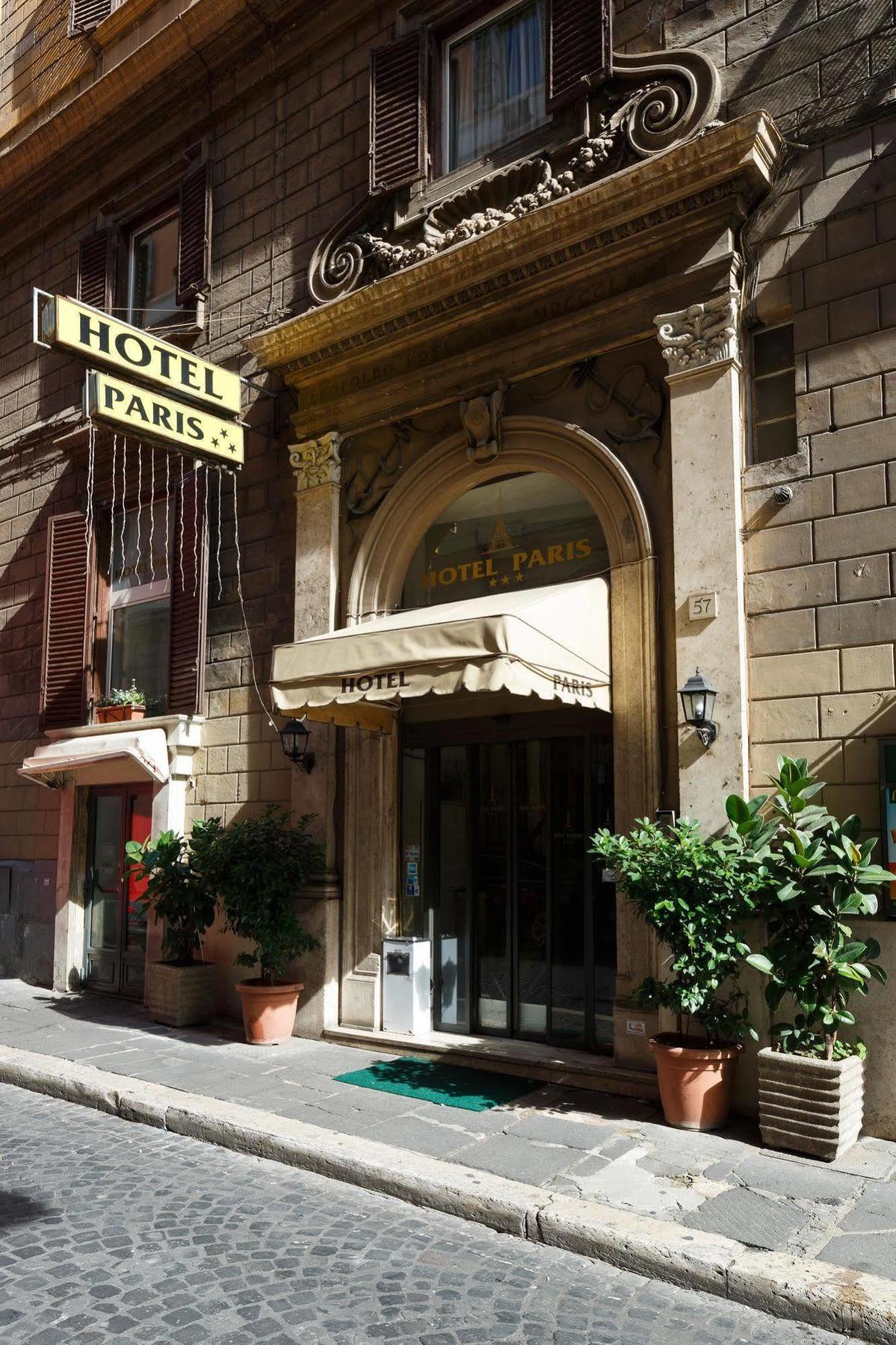 Hotel Paris Ρώμη Εξωτερικό φωτογραφία